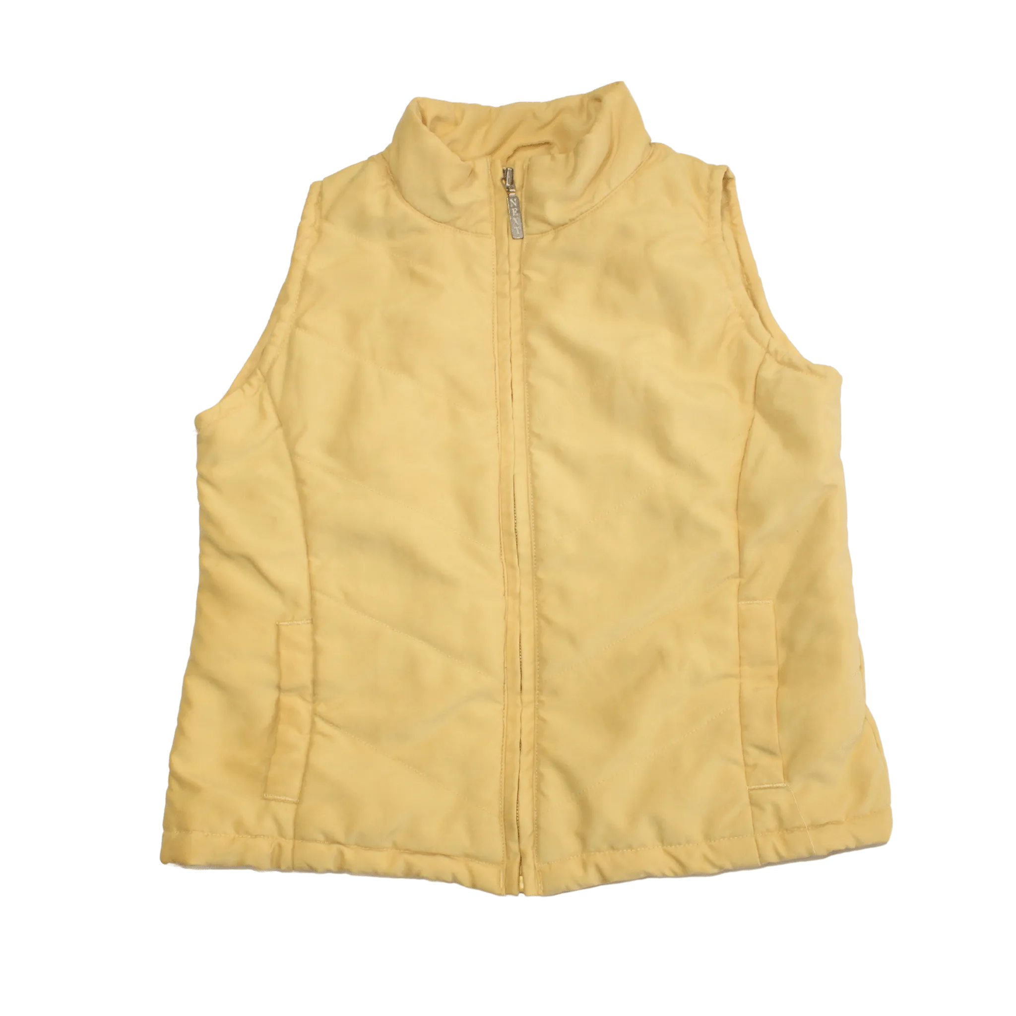 Lightly Padded Yellow Gilet