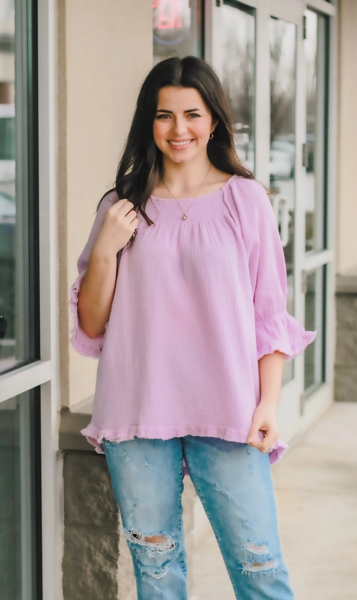 Lilac Love Top