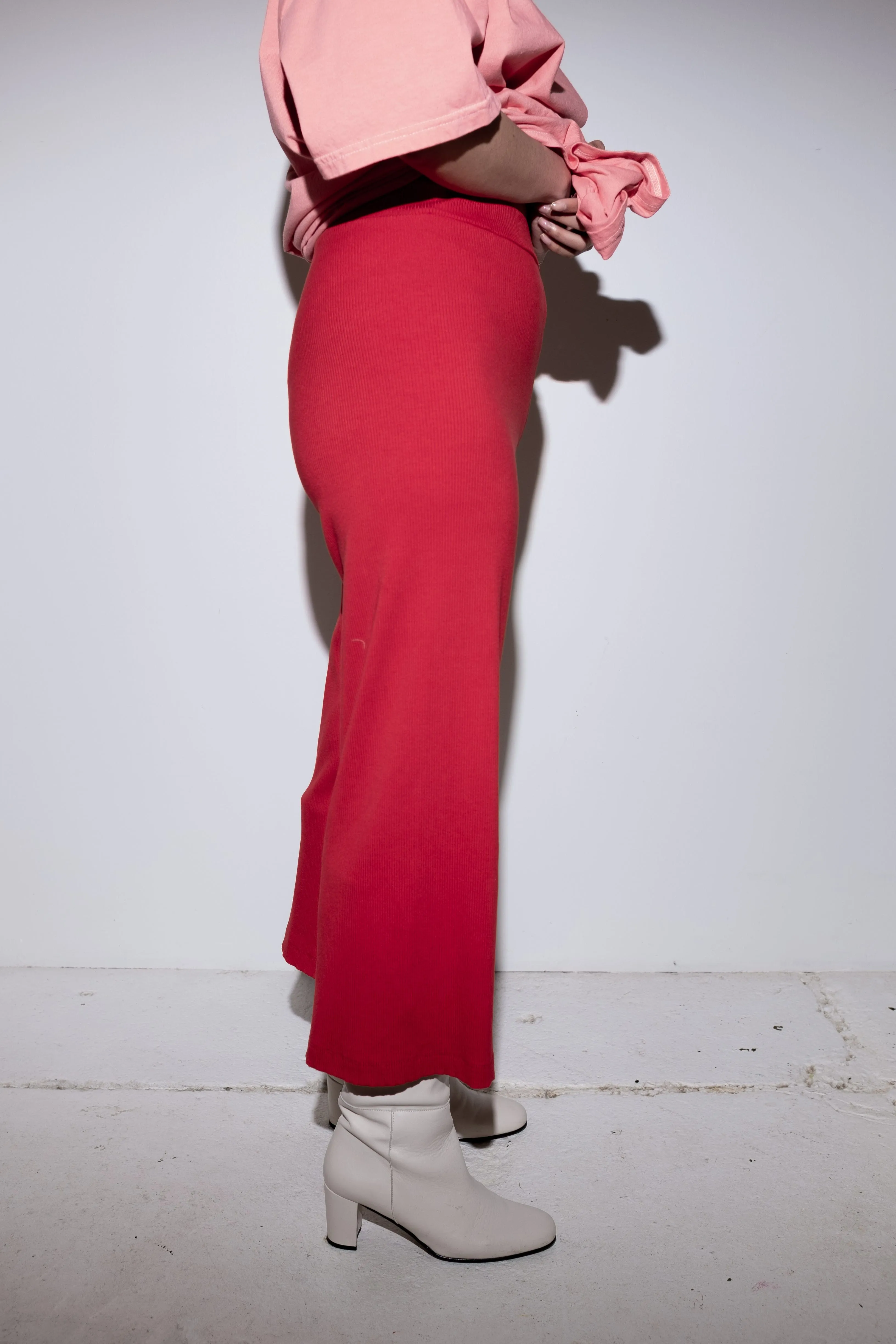 Liza Pant in Red