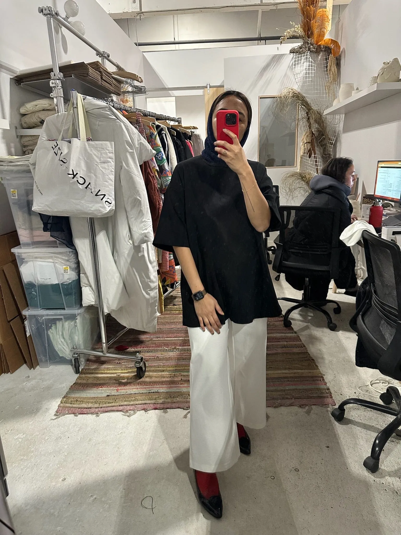 Liza Pant in White