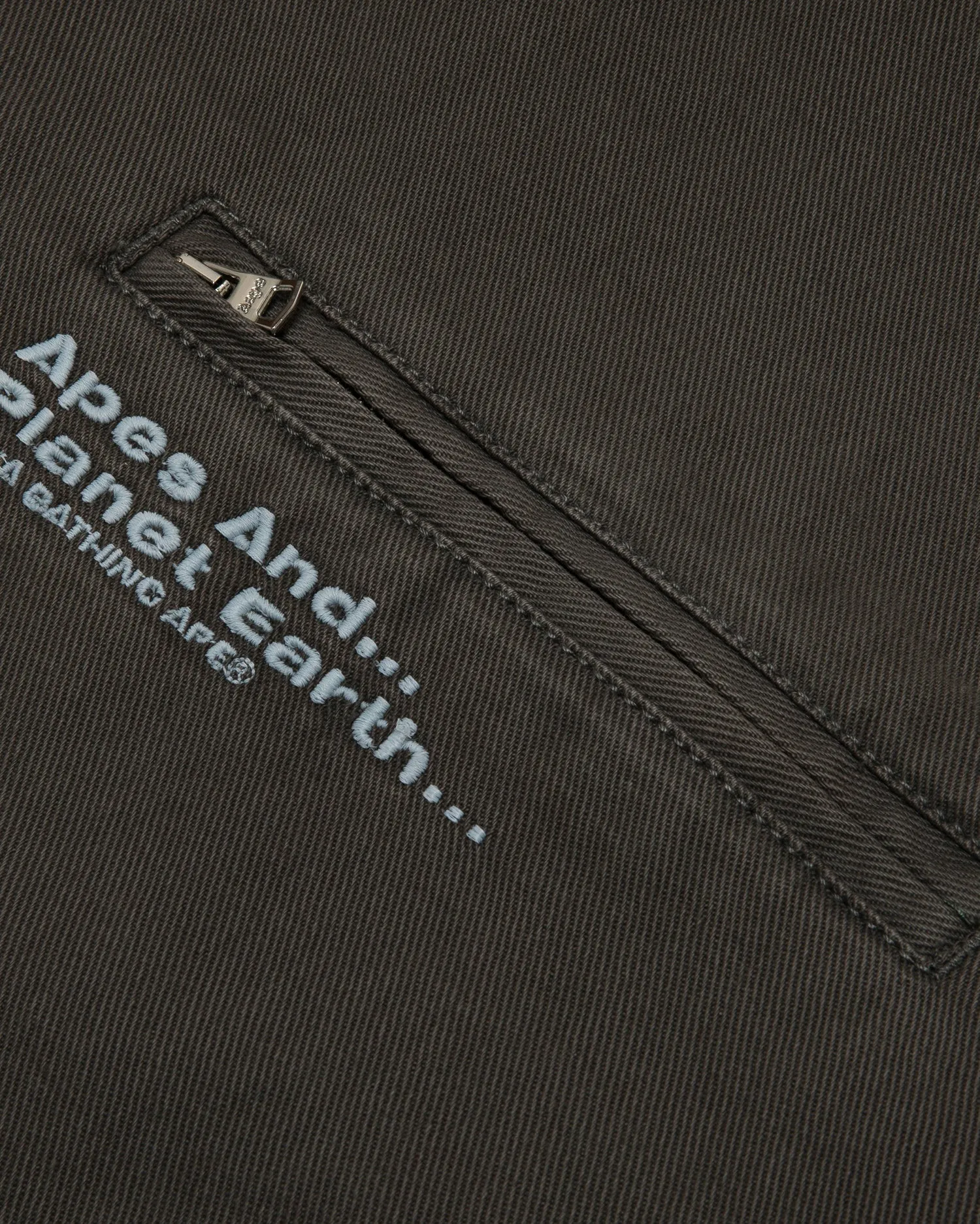Logo graffiti print hooded jacket