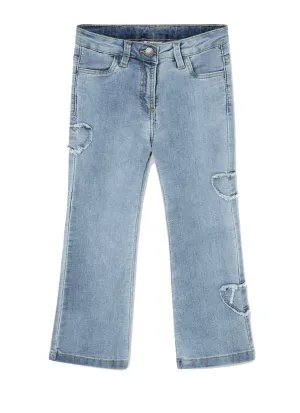 Losan Jeans With Heart Patches