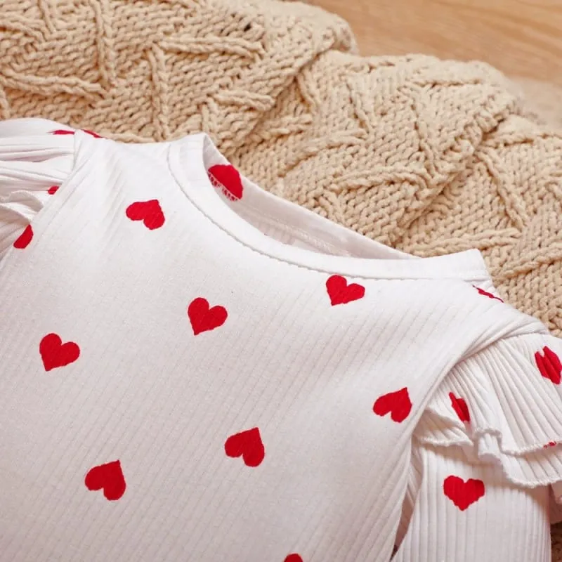 Love All Day 2piece Pinafore & Top Set
