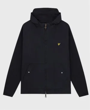 Lyle & Scott JK1805V Garment Dye Zip Jacket Dark Navy