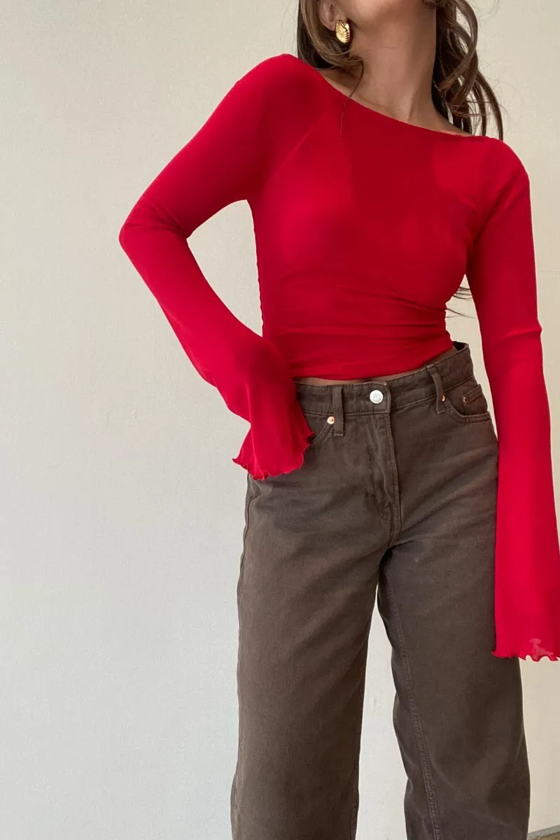 Margo Mesh Top