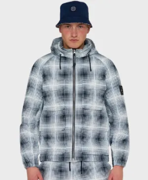 Marshall Artist Shadow Check M-65 Jacket Navy