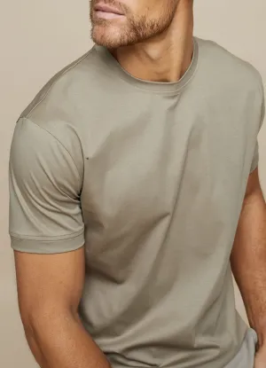 Men's t-shirt classic fit casual grey top - versatile everyday wear for all occasions