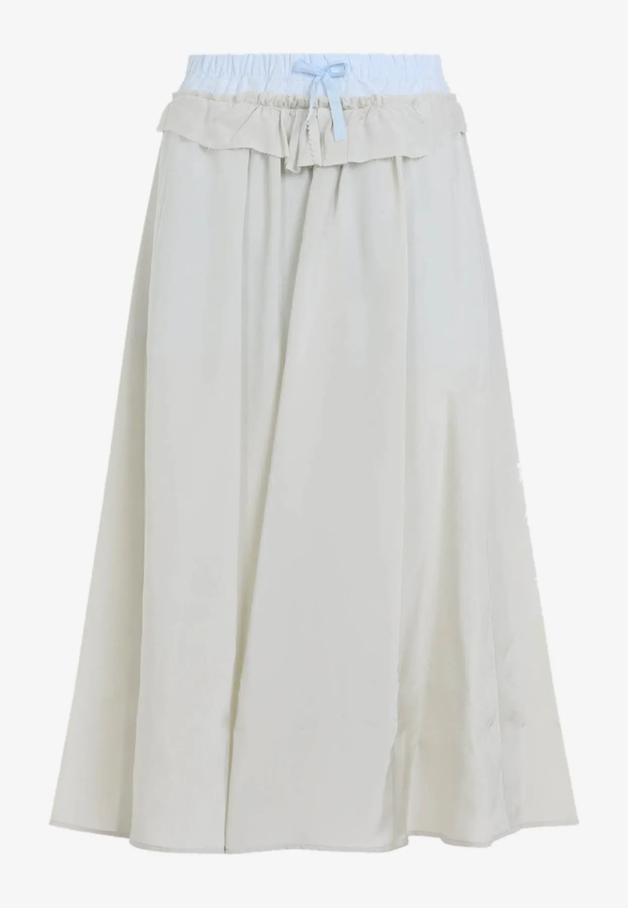 Midi Flared Skirt