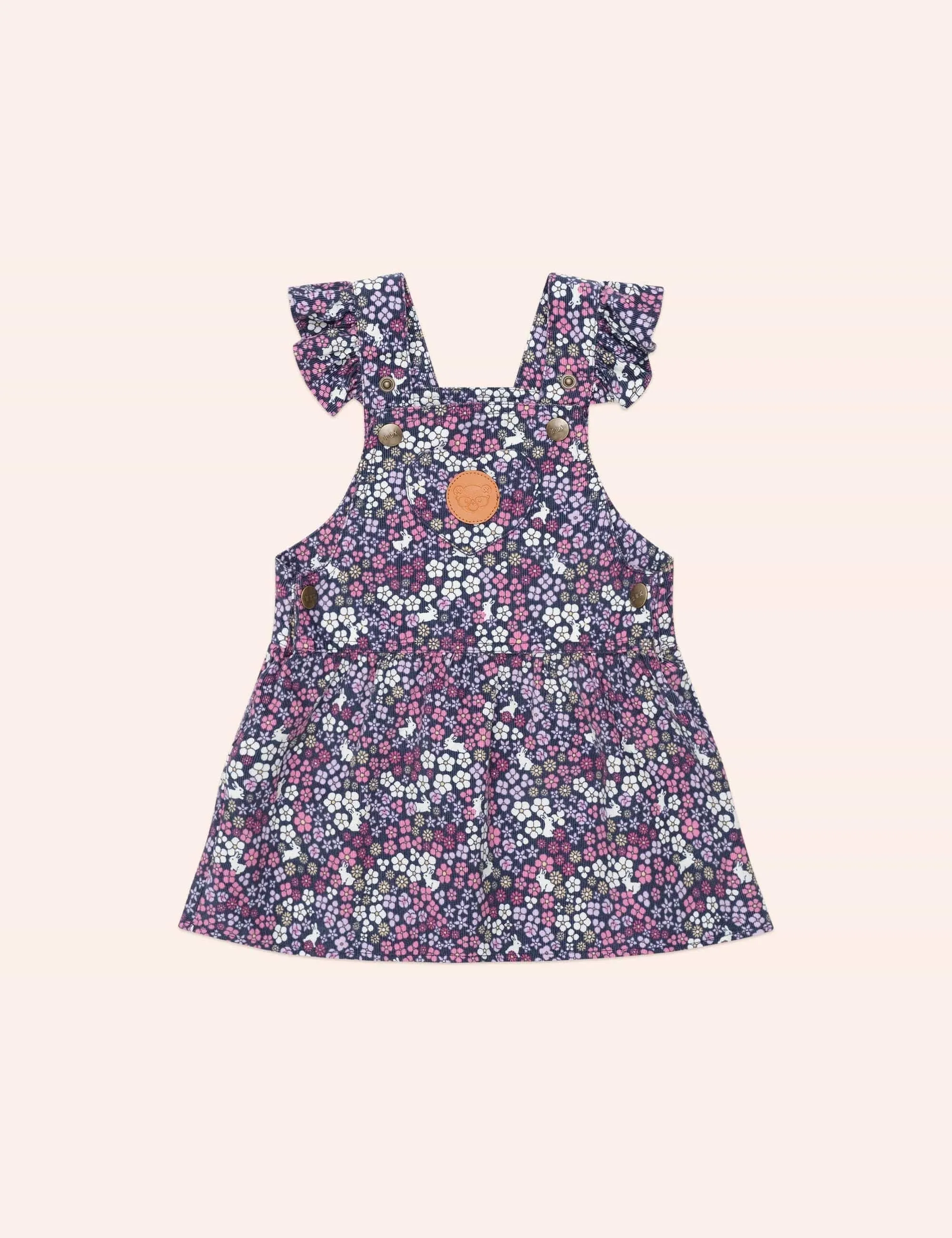 Midnight Flower Garden Overall Dress