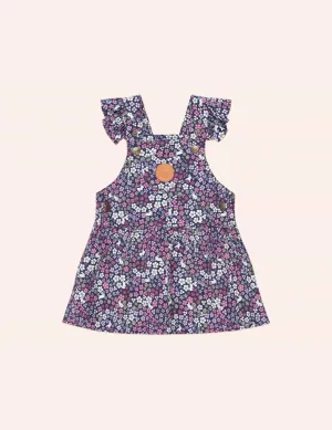 Midnight Flower Garden Overall Dress