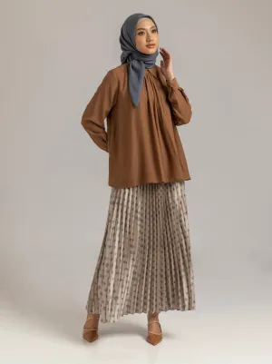 MIYA TOP PLAIN MOCCA