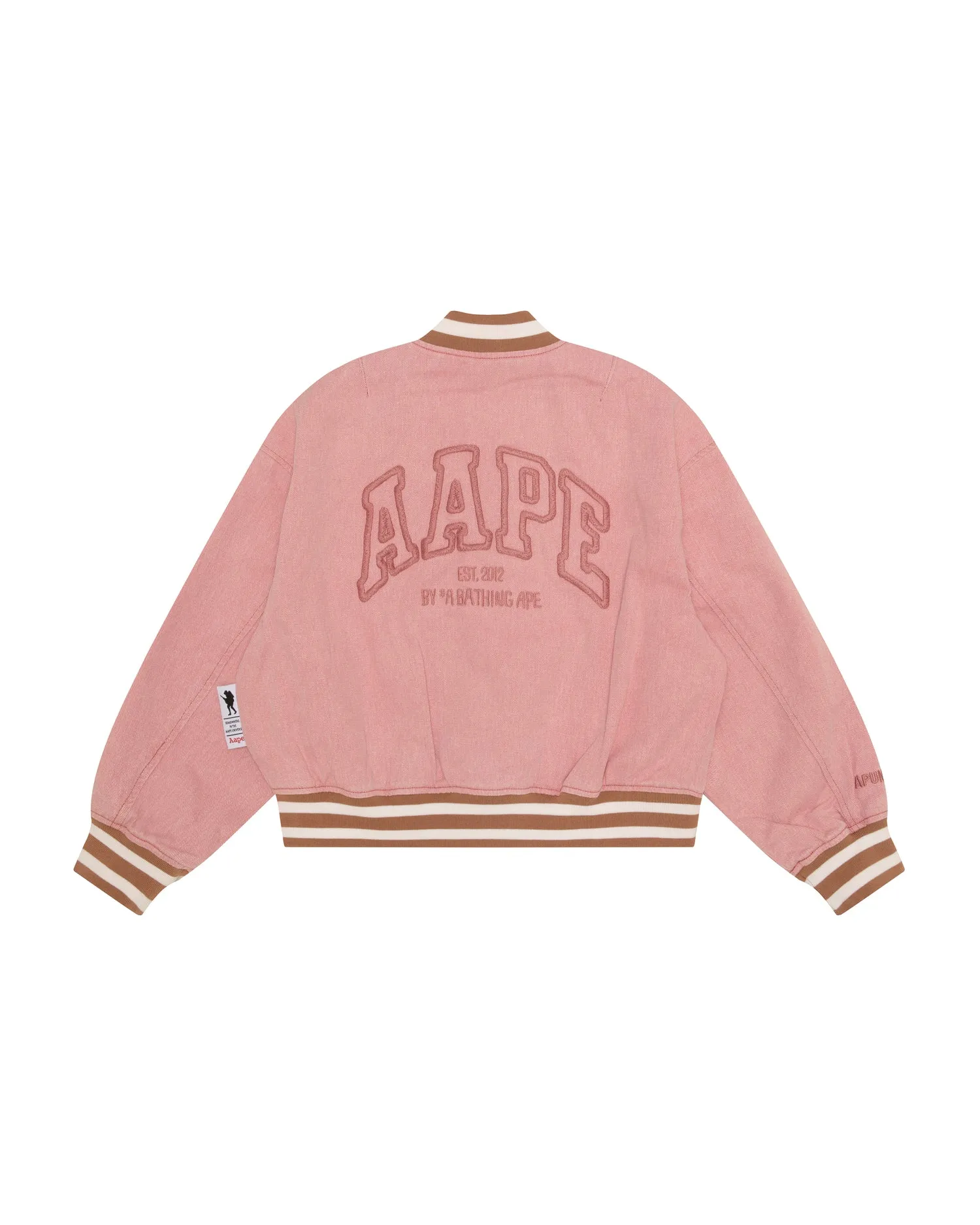 Moonface logo varsity jacket