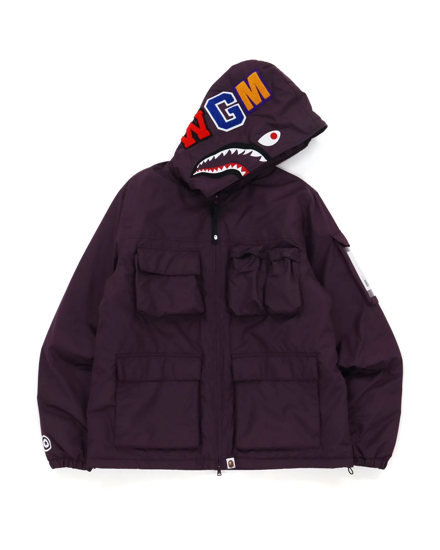 Mulit Pocket Shark Hoodie