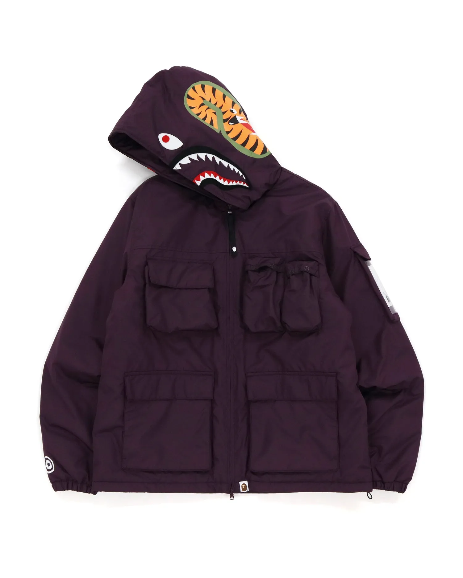 Mulit Pocket Shark Hoodie