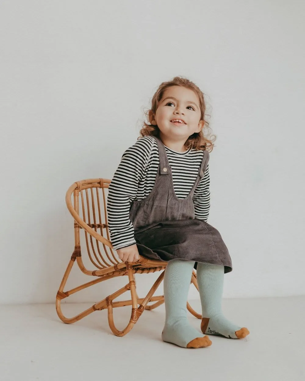 Multicolour Stripe Print Rib Top
