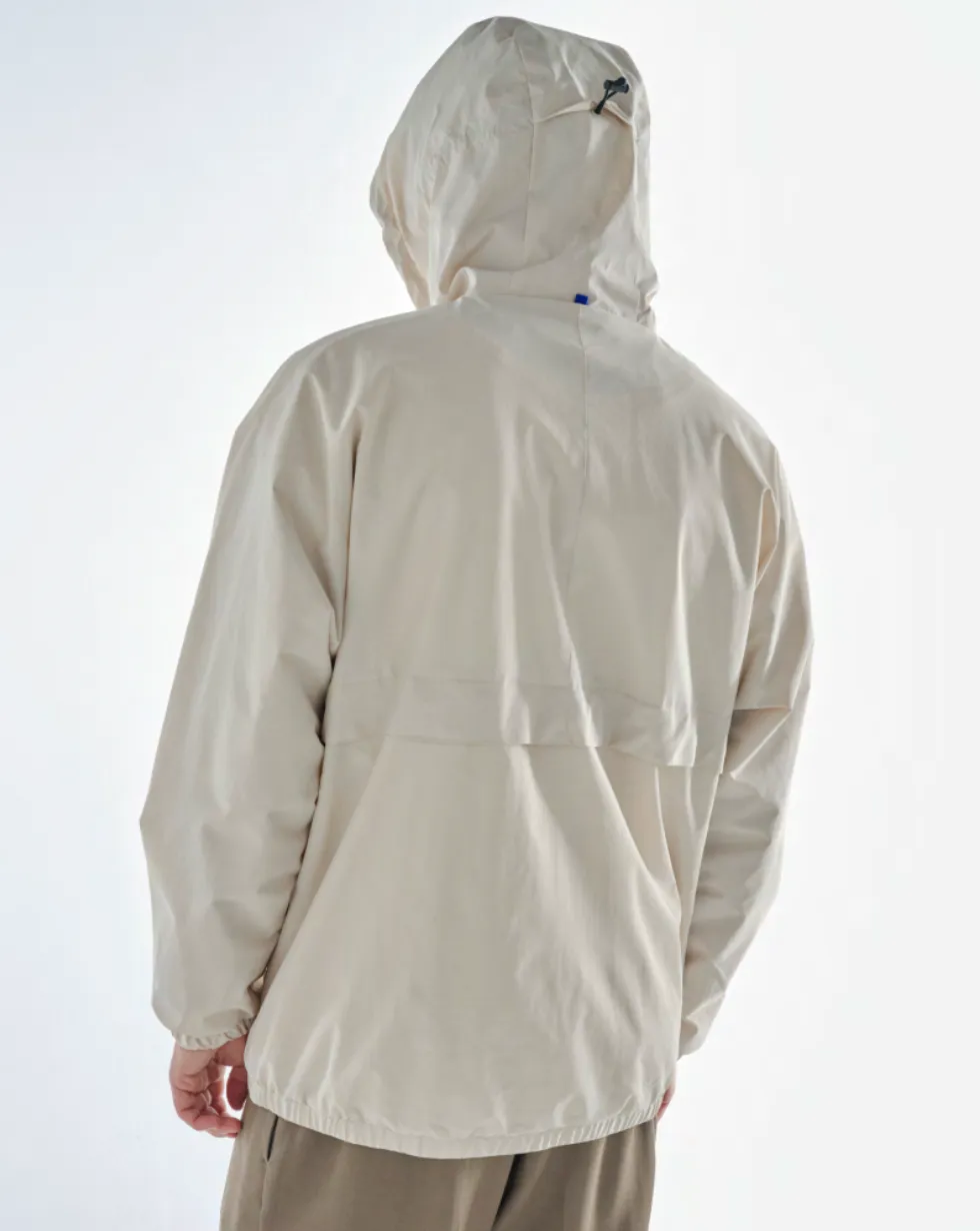 Naju rain jacket in pale sand