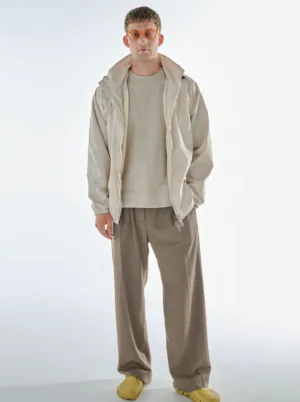 Naju rain jacket in pale sand