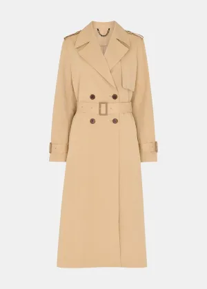 Neutral Valentina Trench Coat
