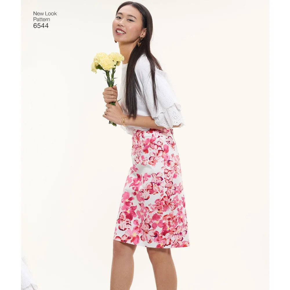 Newlook Pattern 6544 Miss Skirt in Two Lengths