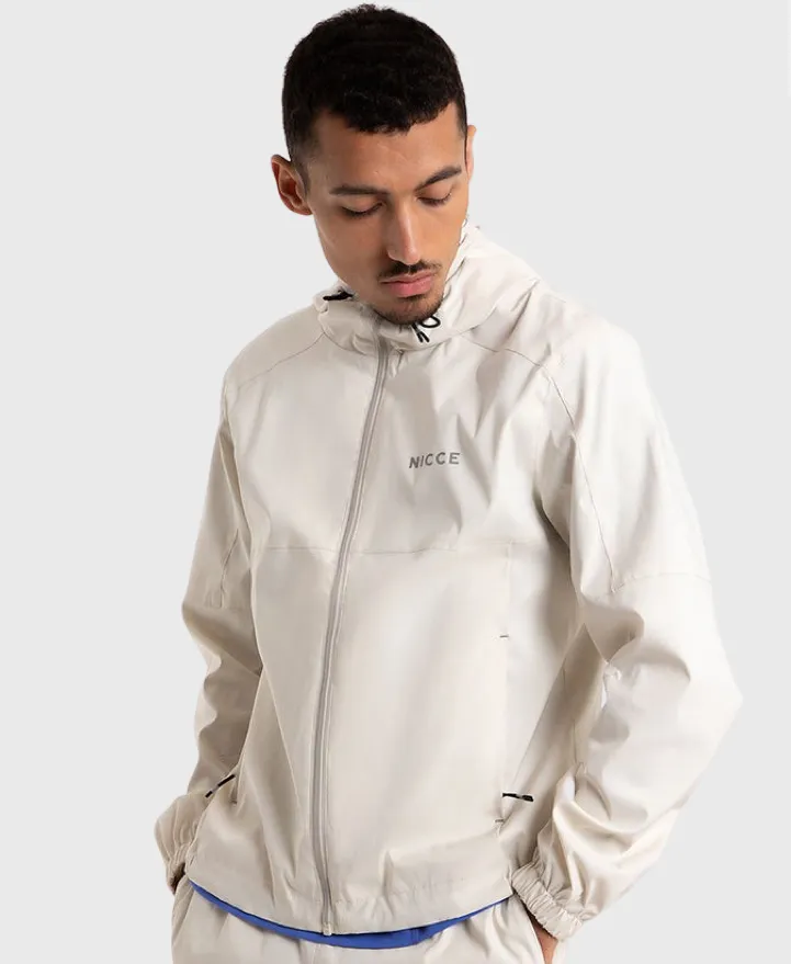 Nicce Biske Jacket Almond White