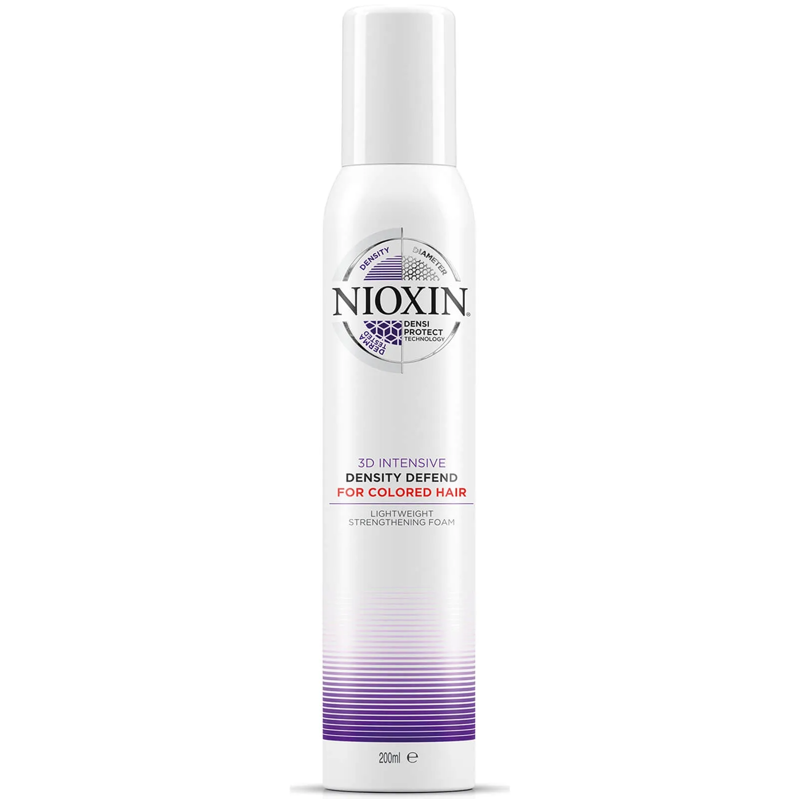 NIOXIN 3D Intensive Density Defend Lightweight Strengthening Foam 200ml