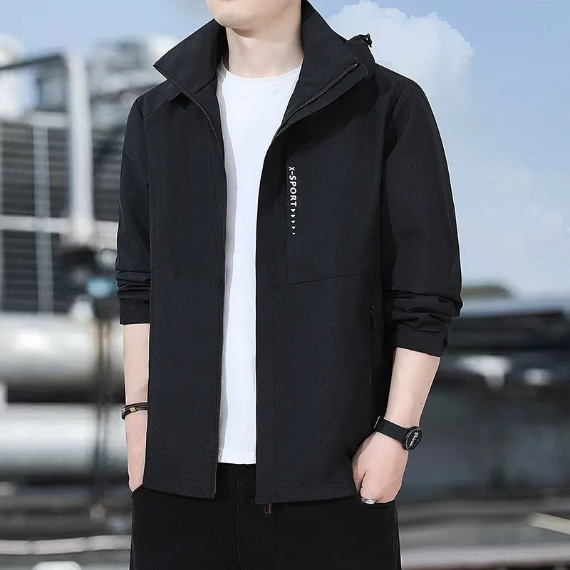 Outdoor Waterproof and Windproof Hooded Windbreaker Coats