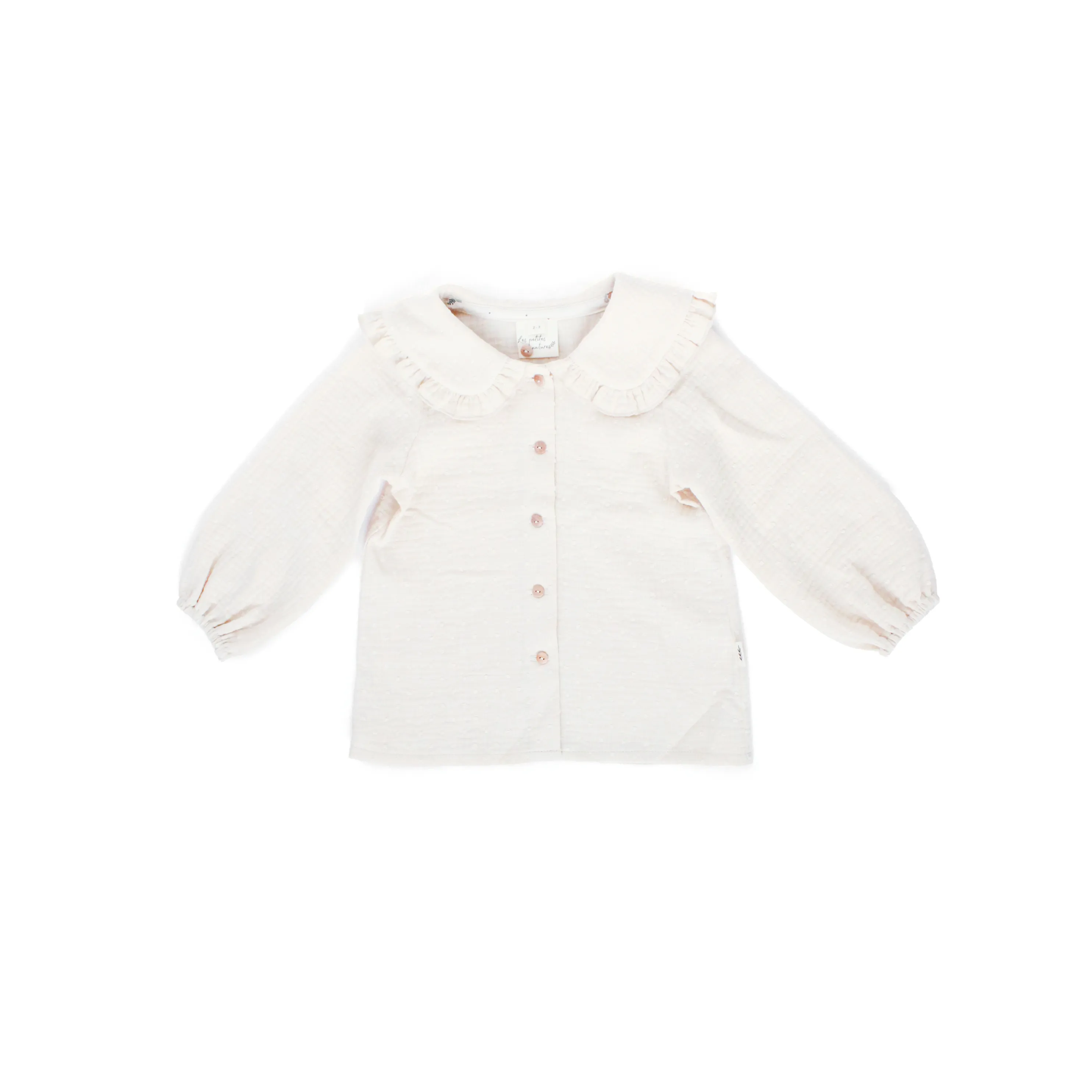Oversize Claudine Collar Blouse - Anna