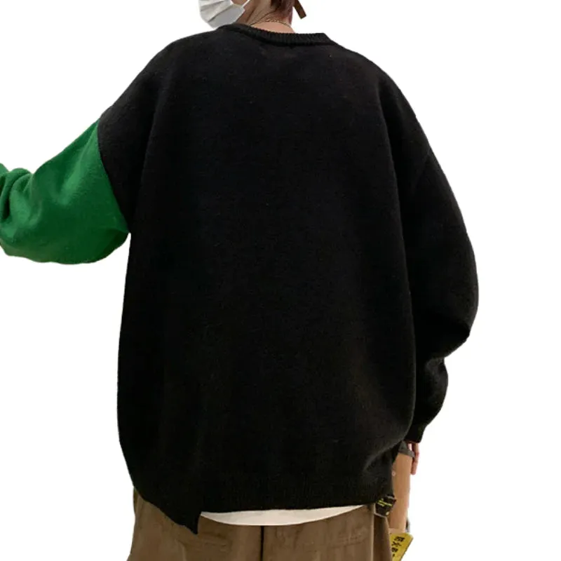 Patchwork Dinosaur Sweater