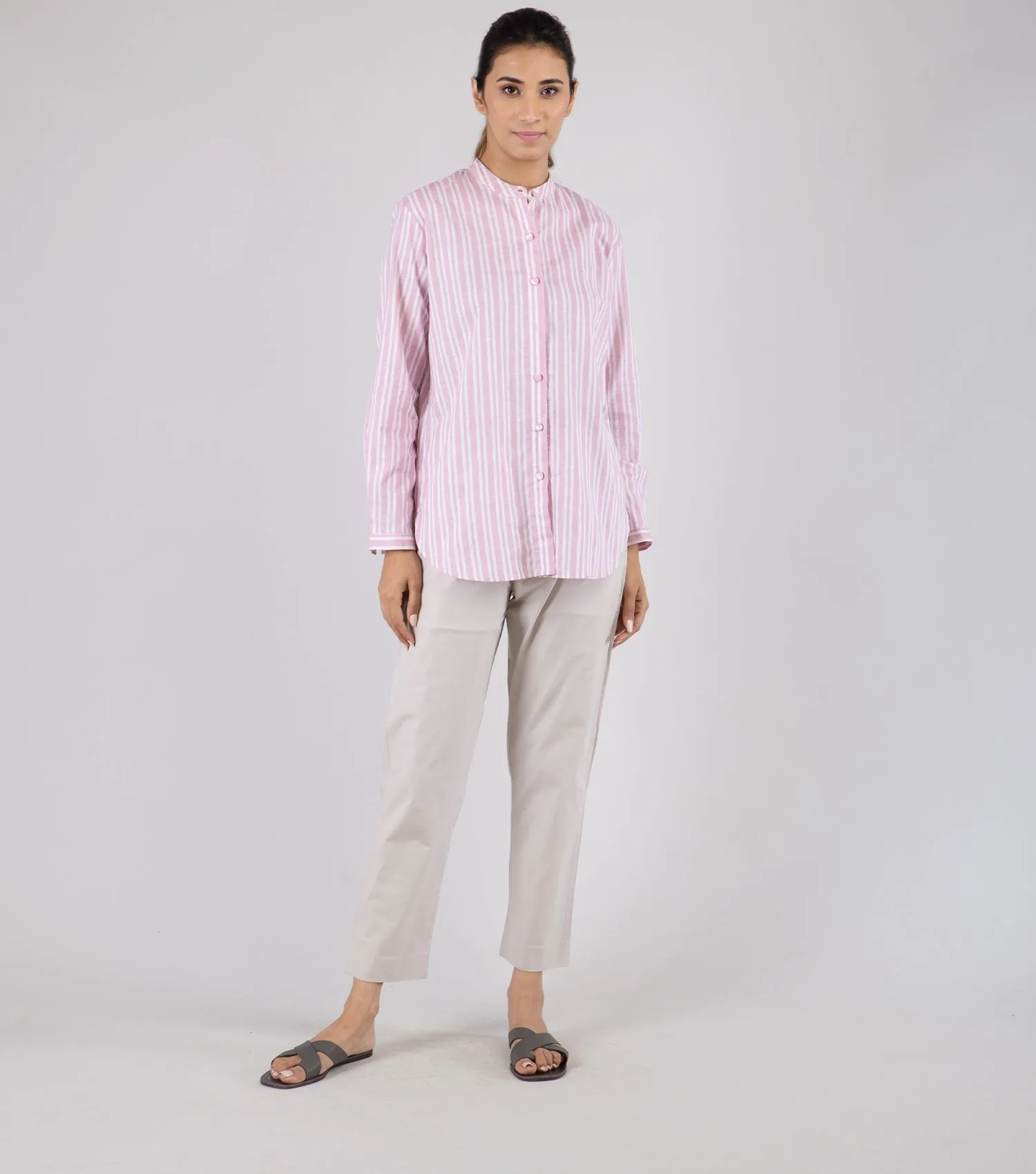 Pink Cotton Shirt