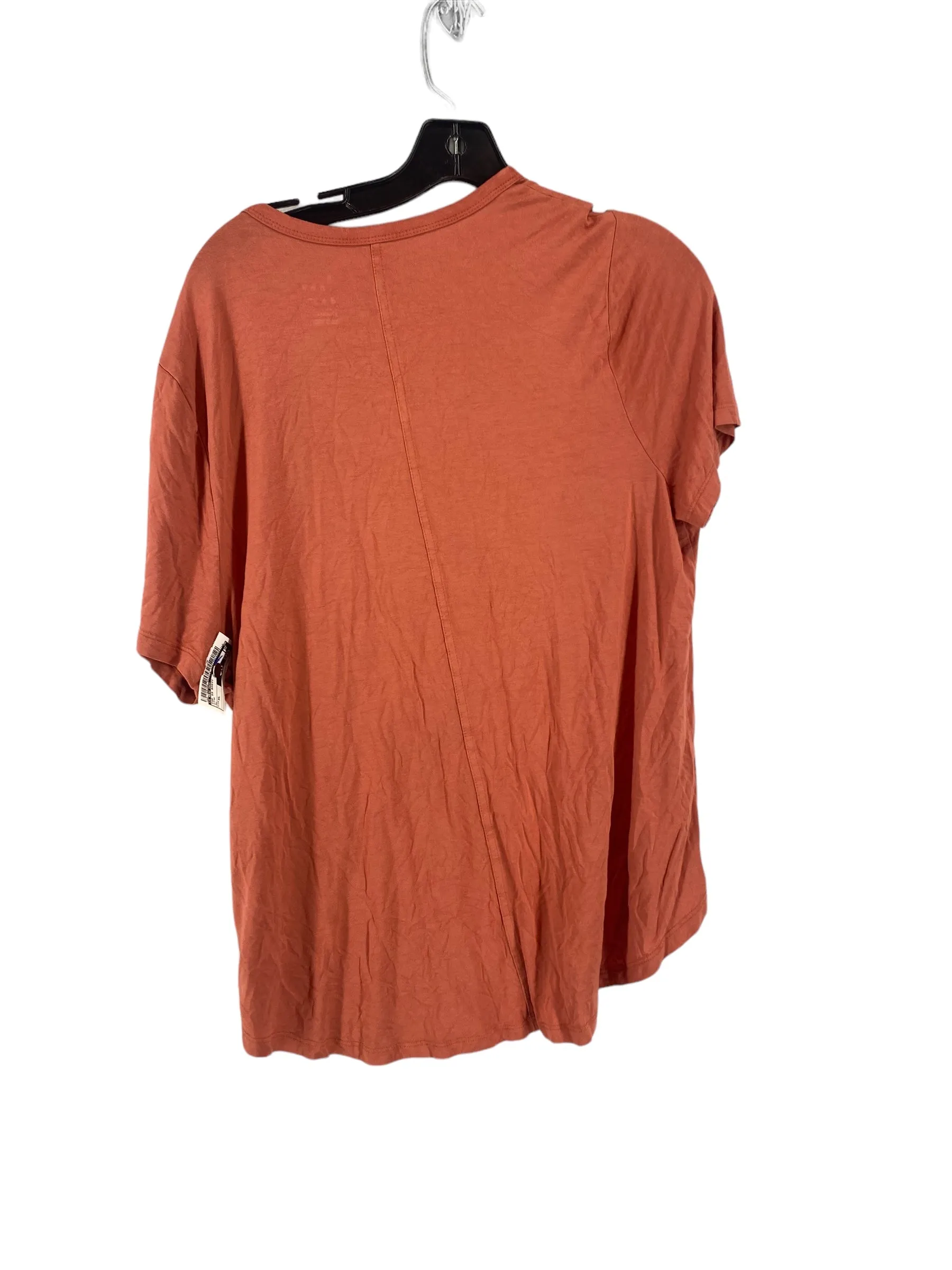 Pink Top Short Sleeve Basic A New Day, Size Xl