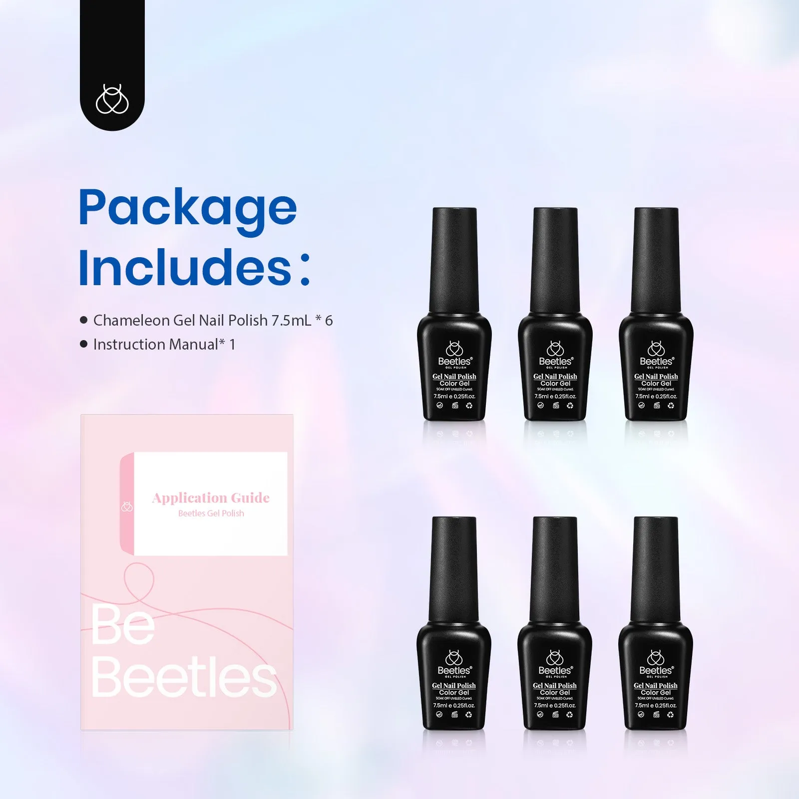 Playful Siren | 6 Colors Gel Polish Set