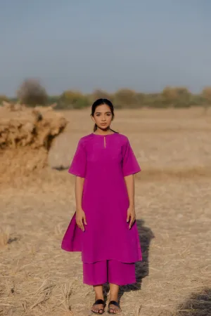 Plum Purple kurta set