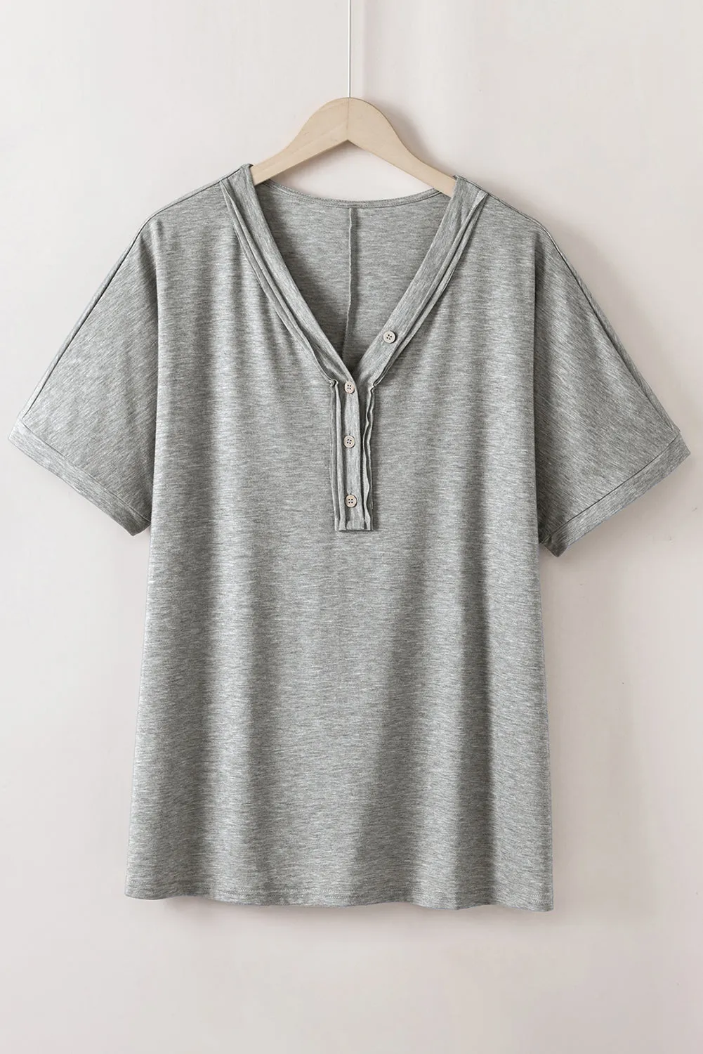 Plus Size Batwing Sleeve Top