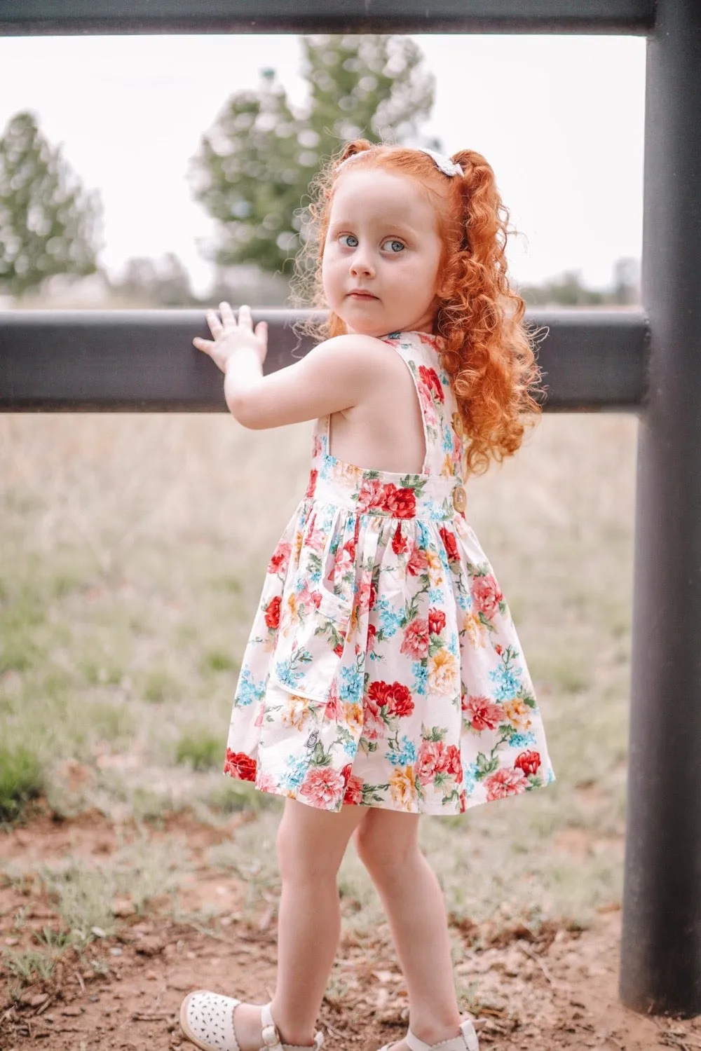 Pocket Pinafore Dress | Aster