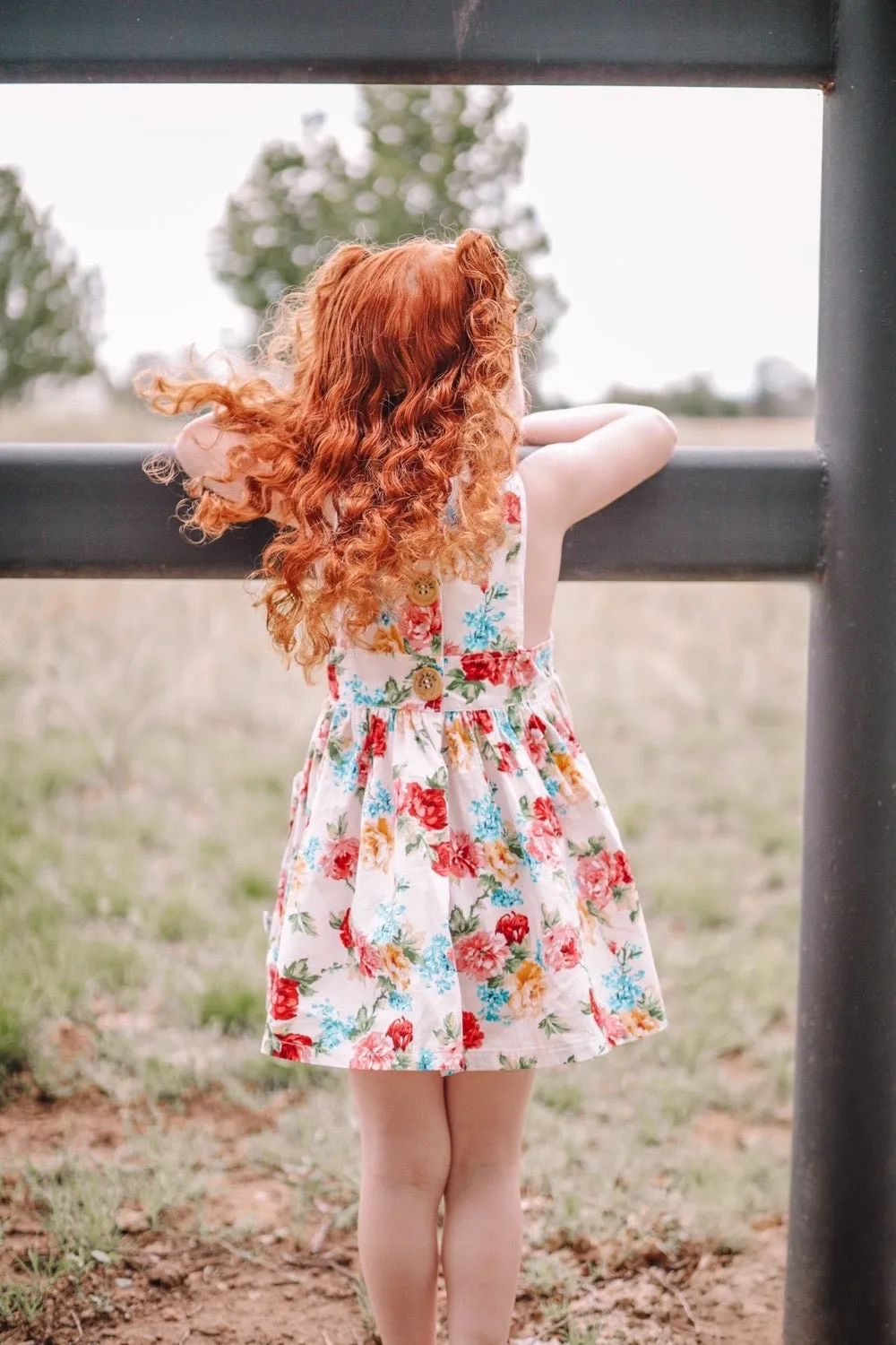 Pocket Pinafore Dress | Aster