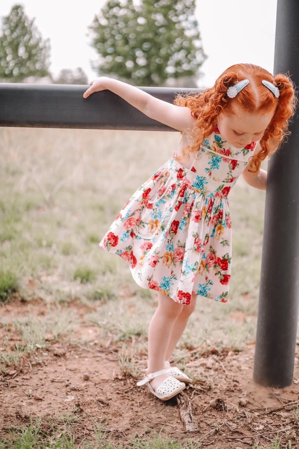 Pocket Pinafore Dress | Aster
