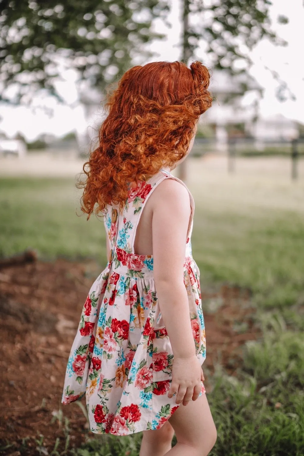 Pocket Pinafore Dress | Aster