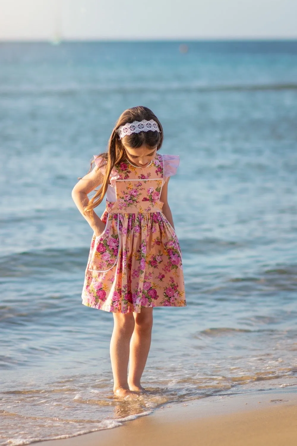 Pocket Pinafore Dress | Celeste