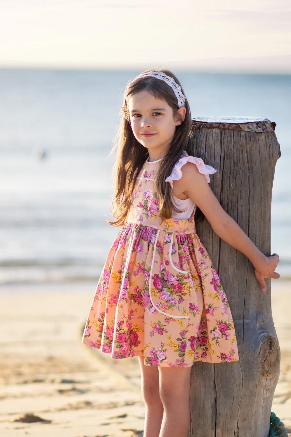 Pocket Pinafore Dress | Celeste