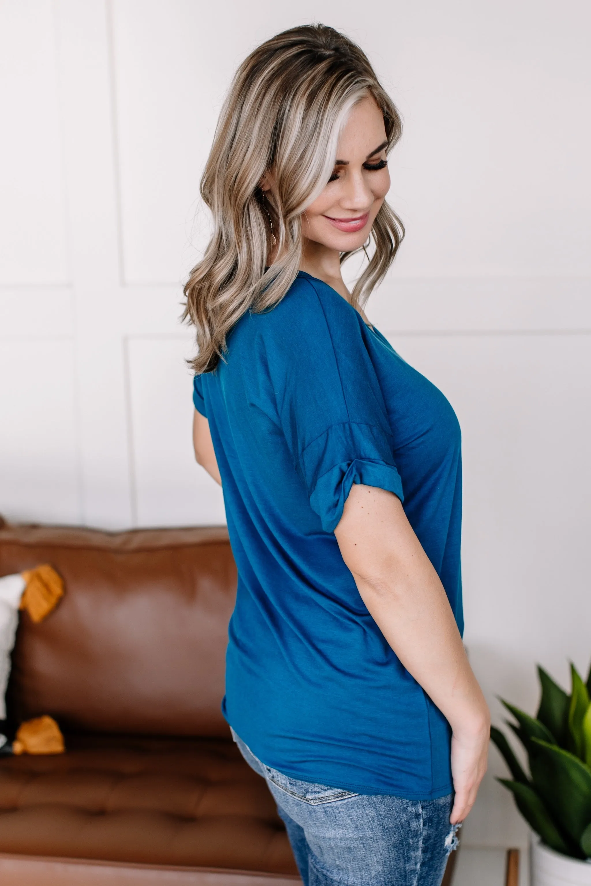 Pocketful Of Basics In Teal