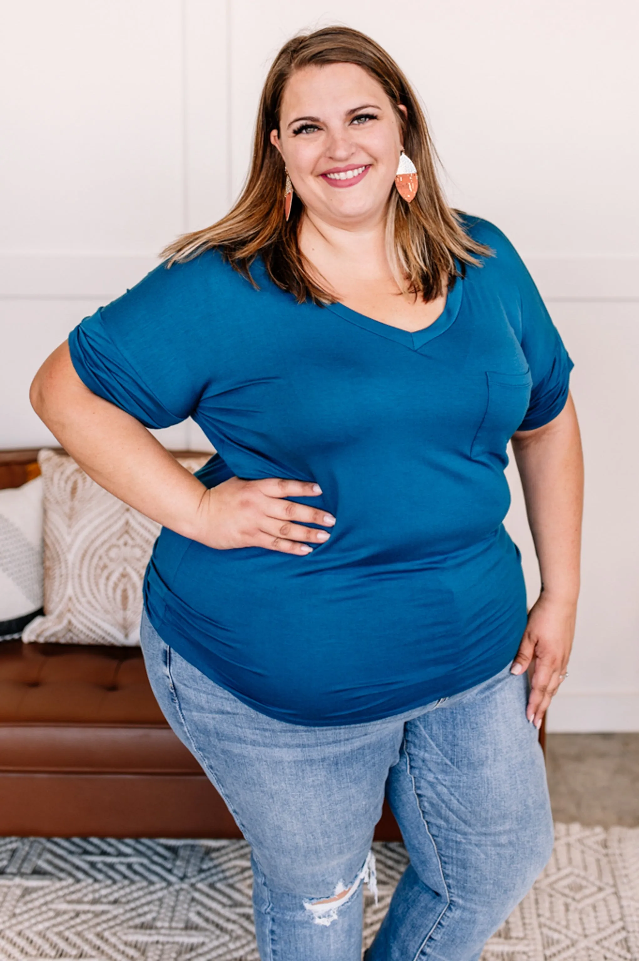 Pocketful Of Basics In Teal
