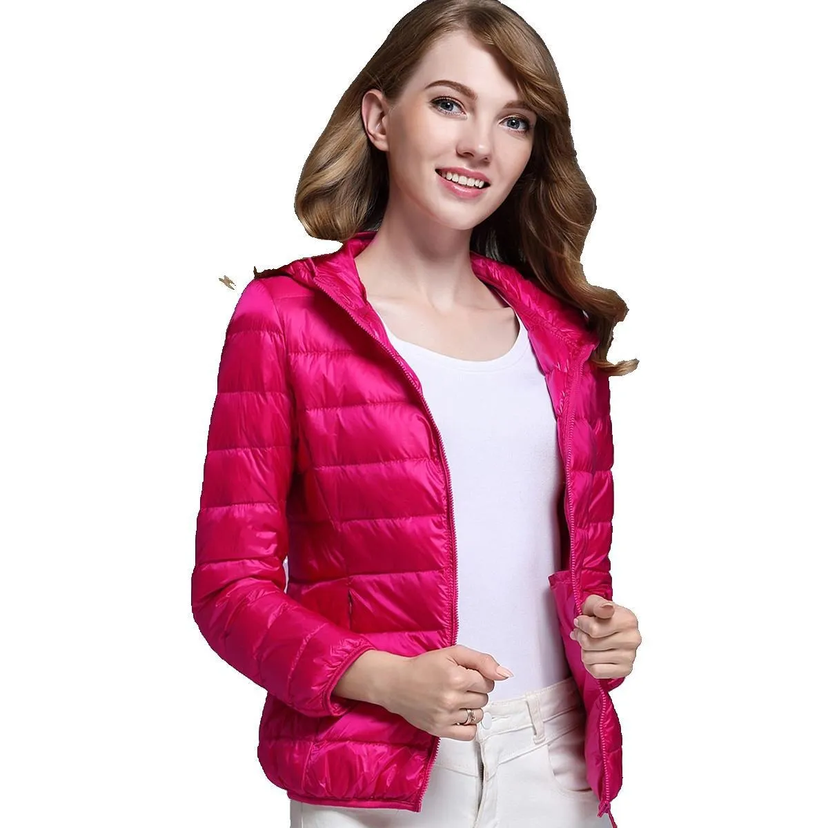Puffer Jackets Winter Hooded Coat