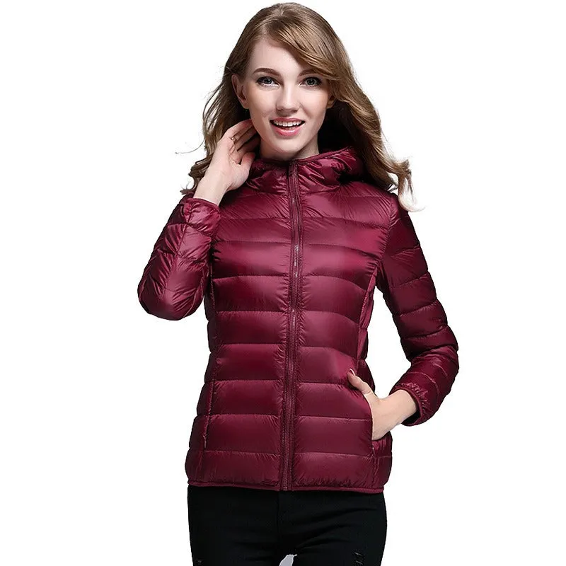 Puffer Jackets Winter Hooded Coat