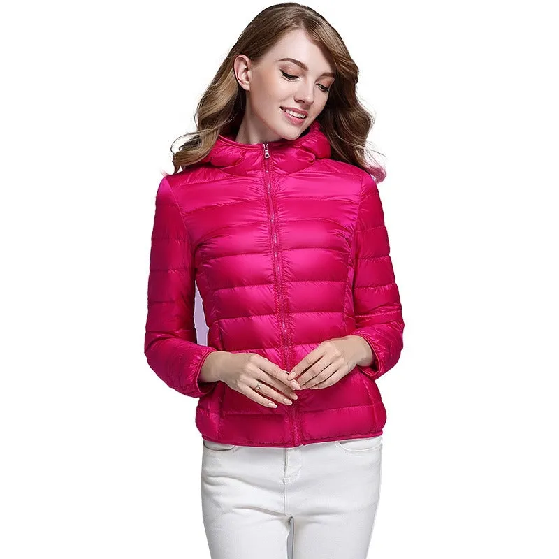 Puffer Jackets Winter Hooded Coat