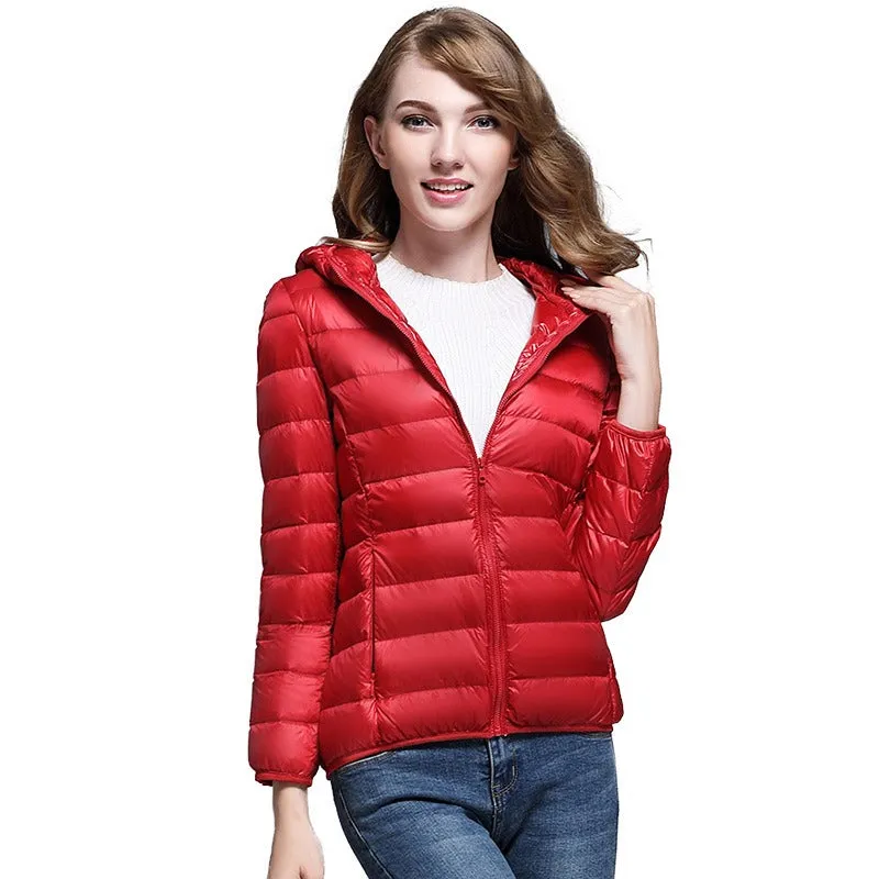 Puffer Jackets Winter Hooded Coat