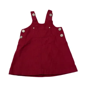 Pumpkin Patch corduroy cotton overalls dress / pinafore, size 000, Pre-loved