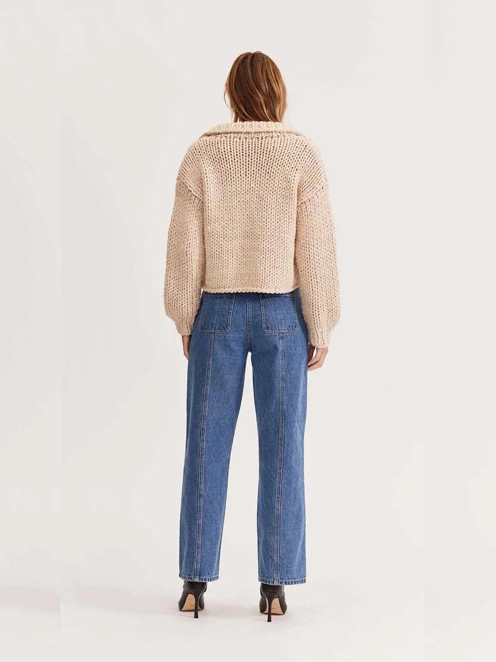 Raya Button Jumper