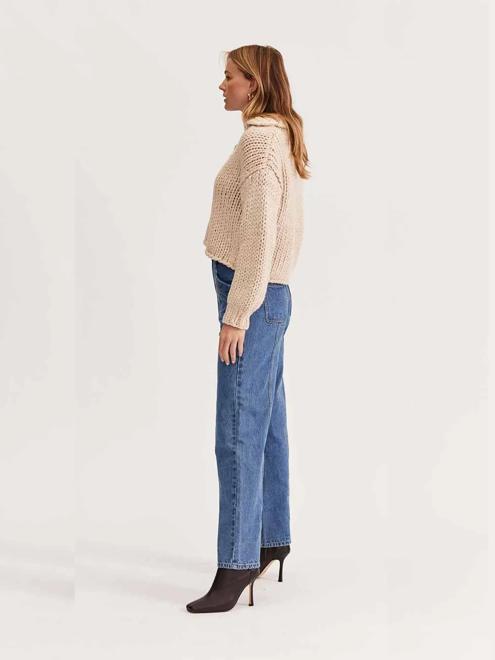 Raya Button Jumper
