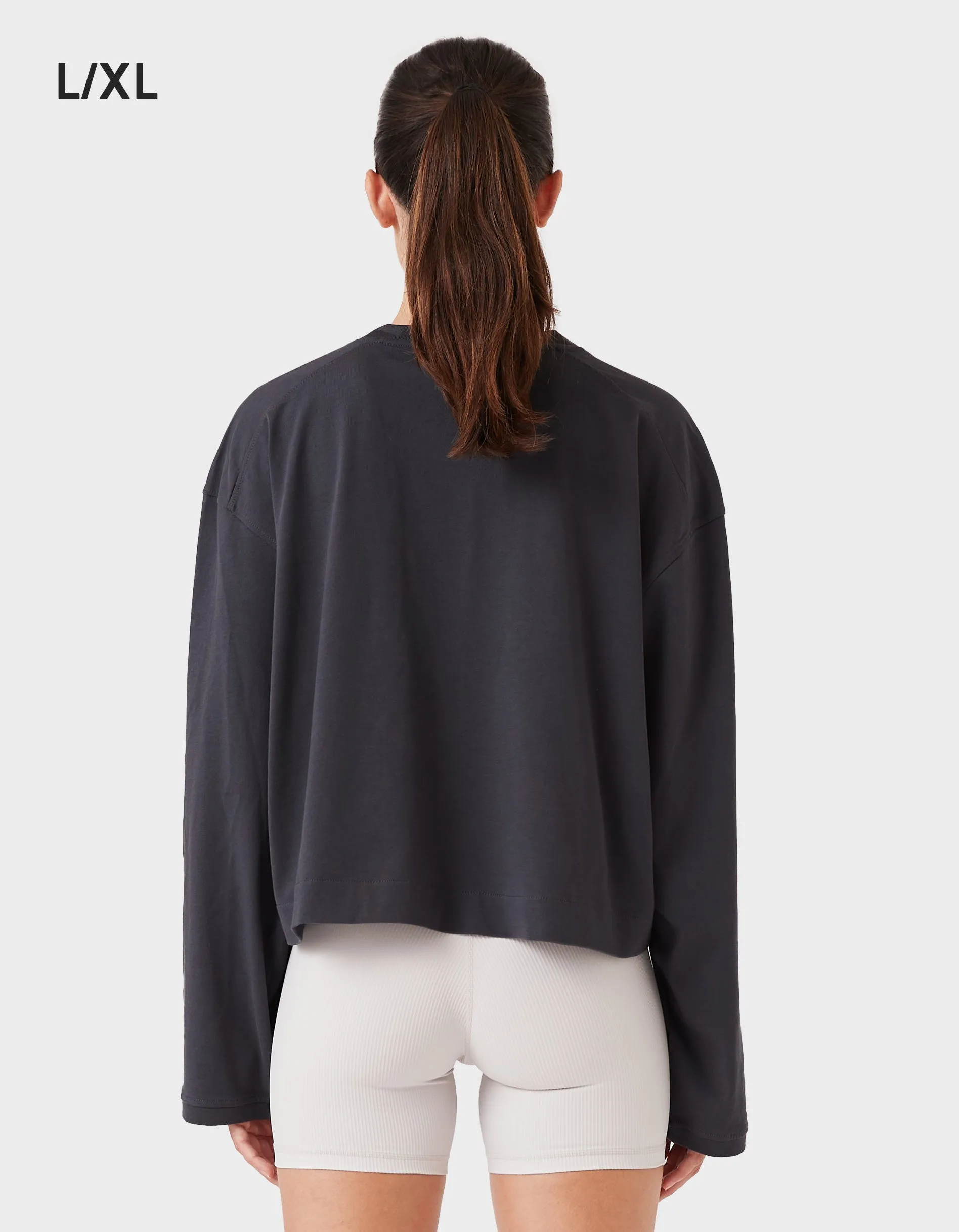 Rec Gen - Float Crop LS Tee Anchor
