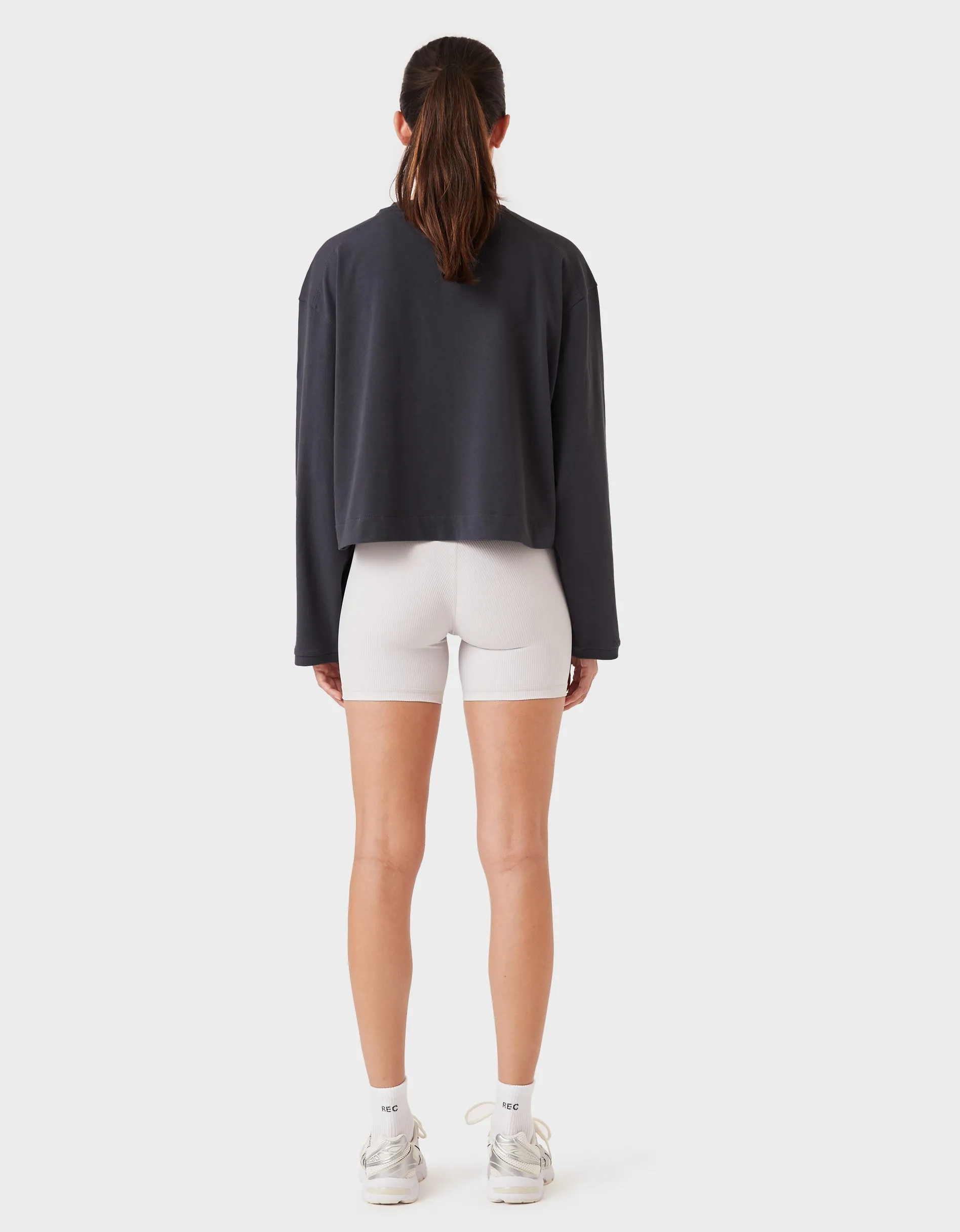 Rec Gen - Float Crop LS Tee Anchor